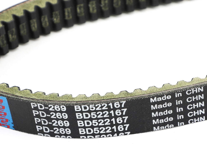 Topteng Motorrad-Antriebsriemen, Motorrad-Antriebsriemen-Antriebsriemen BD522167 Fit für Bellier JAD