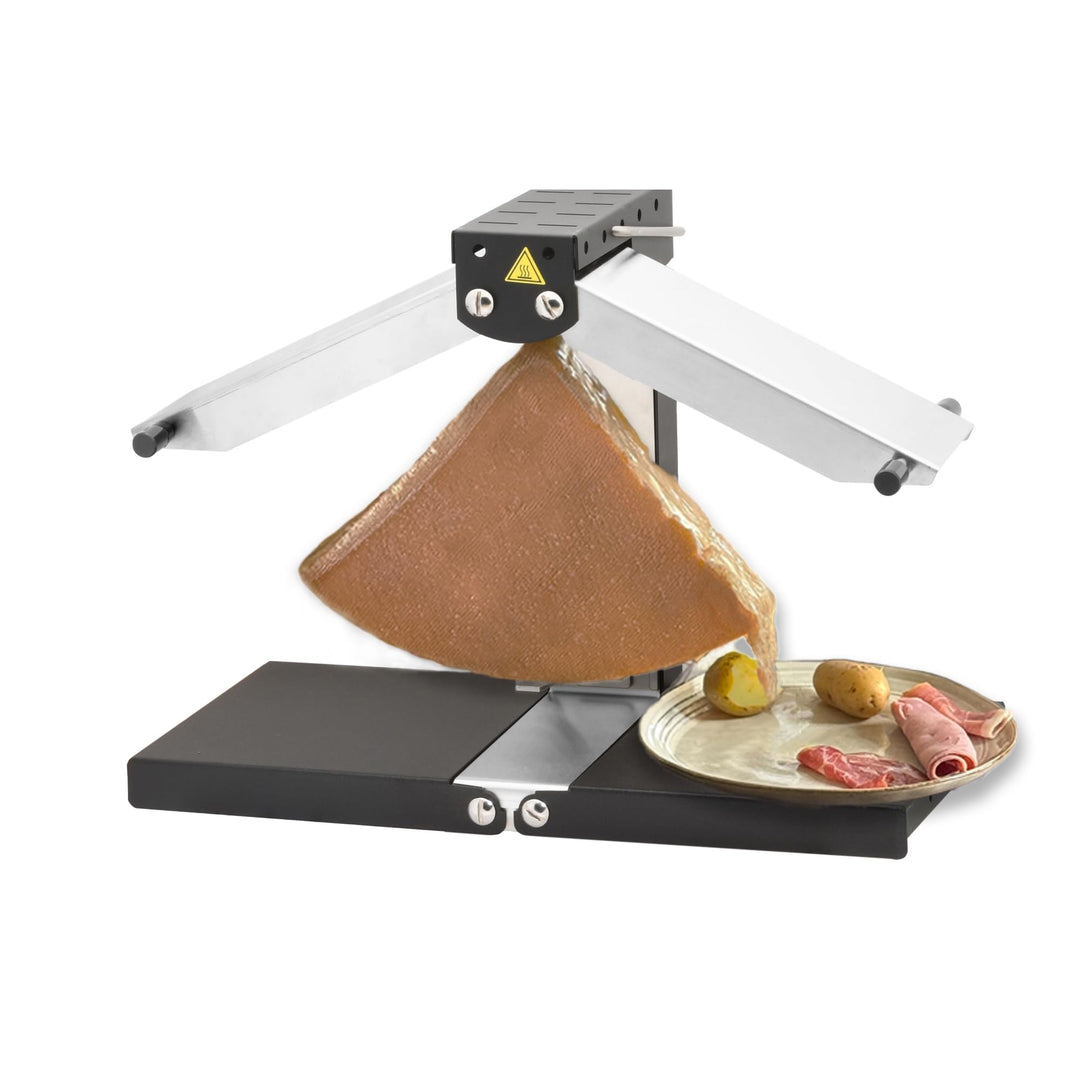 Louis Tellier - Raclettegerät Brézière® Signature Basalt - Angepasste Grösse für 1/4 oder 1/6 Laib -