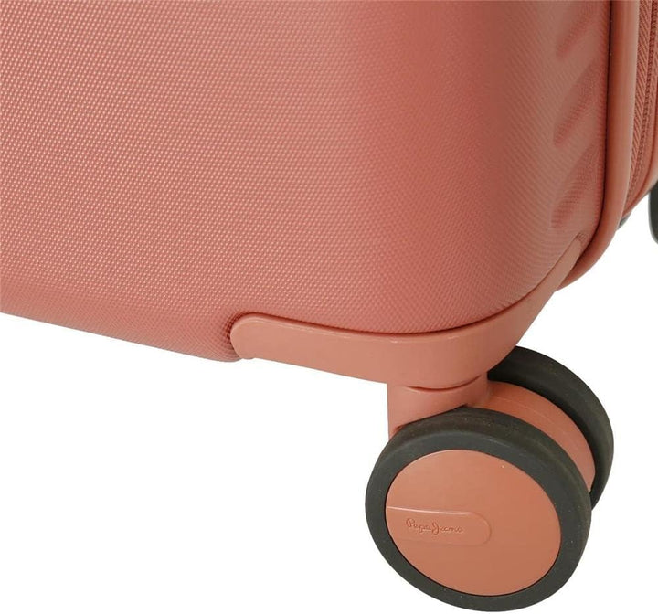 Pepe Jeans Chest Koffer mittelgross, Terrakotta, 48 x 70 x 28 cm, starr, ABS-Verschluss, integriert,