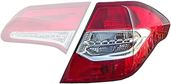 HELLA 2VP 354 988-021 Heckleuchte - Glühlampe - äusserer Teil - rechts - für u.a. Citroën C4 II (B7)