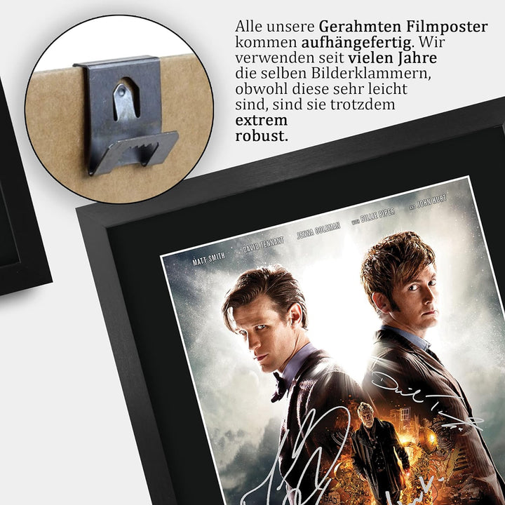 HWC Trading A3 FR Dr Who - Day Of The Doctor TV-Serie Poster David Tennant Matt Smith John Hurt Gesc