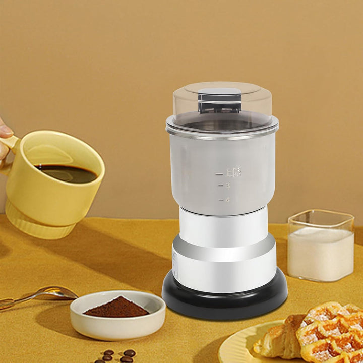 Getreidemühle Multifunktionale Elektrische Kaffeemühle 500ml Gewürzmühle Elektrisch Edelstahl Mahlma