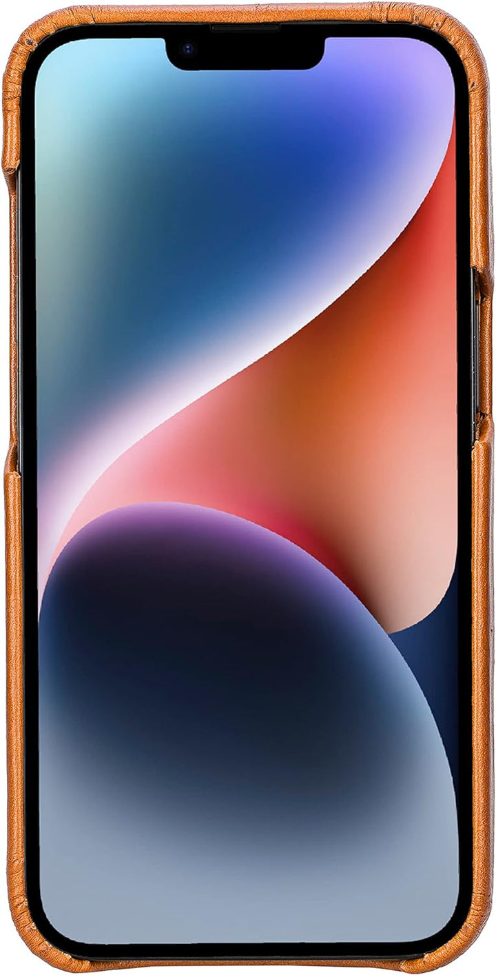 Solo Pelle Lederhülle für das iPhone 14 in 6.1 Zoll Princeton Case Leder Hülle Ledertasche Backcover