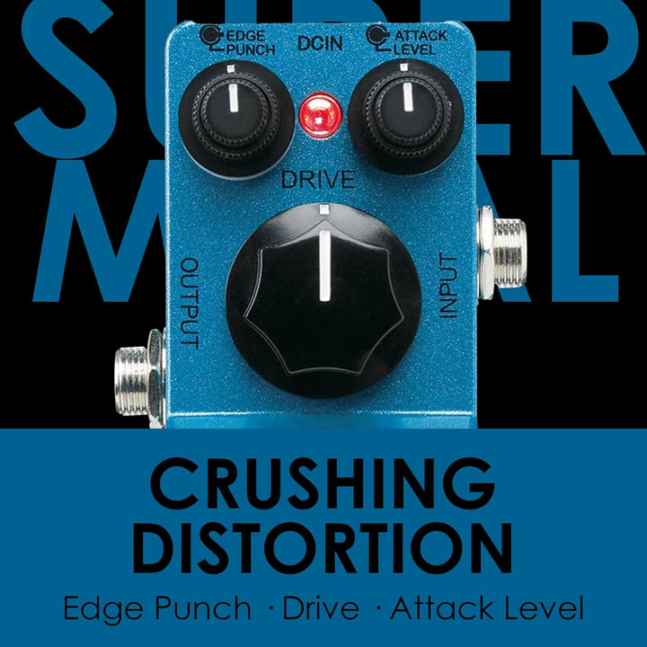 Ibanez SMMINI Super Metal Mini - Effects pedal - Blue Metallic