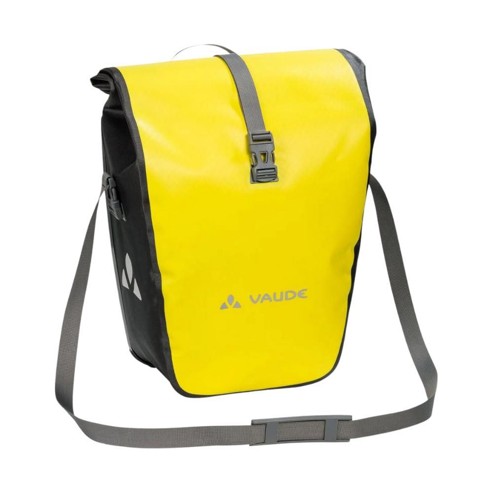 VAUDE Fahrradtasche für Gepäckträger Aqua Back Single 1 x 24 L in 24 l Canary, 24 l Canary