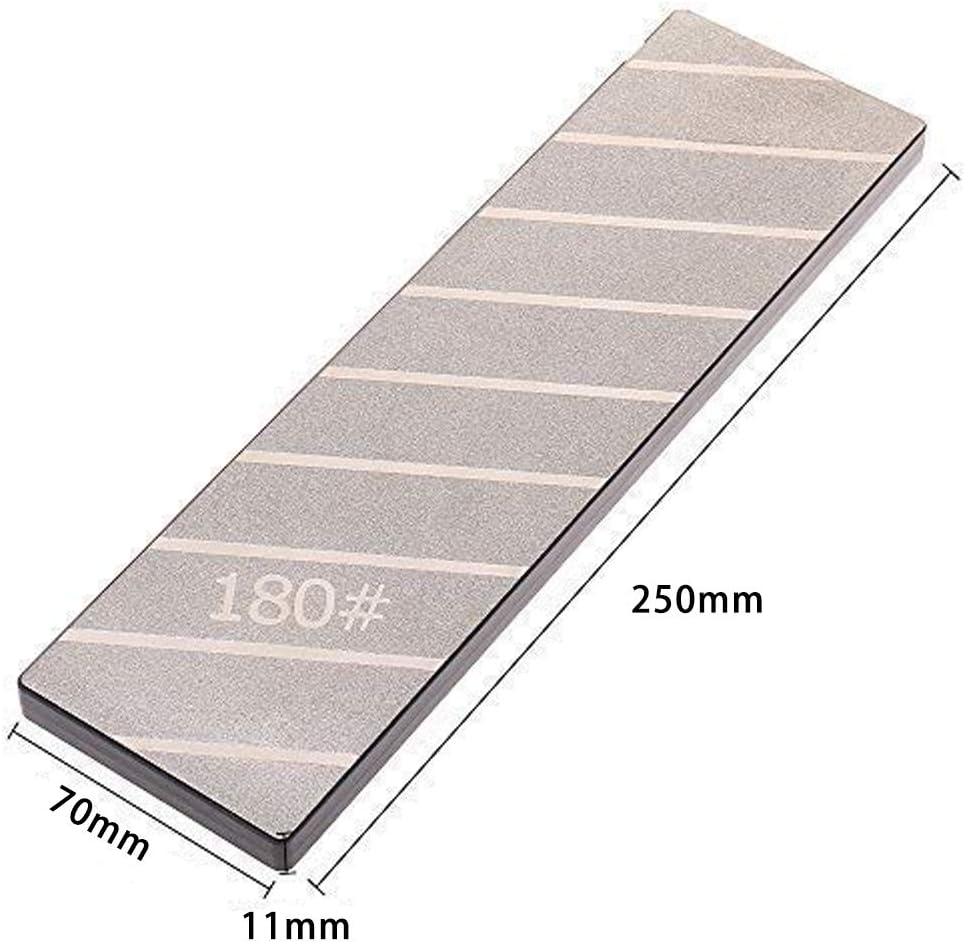 Diamant-Abflachungsstein-Läppplatte Doppelseitige (120 & 180) Körnung Diamant-Schärfplatte Befestigu