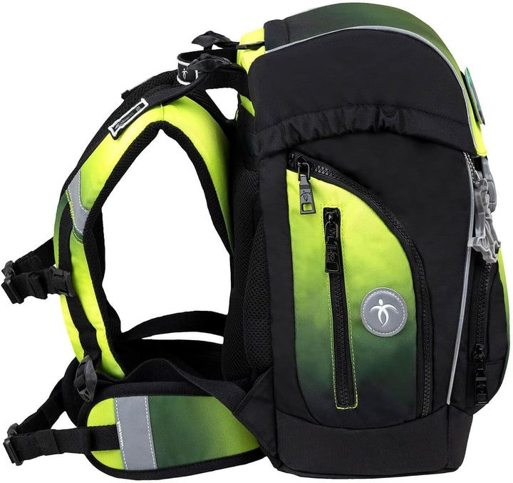Belmil Premium Comfy Plus ergonomisches Schulranzen Set 5 - teilig, für kleine Kinder/Erstklässler -