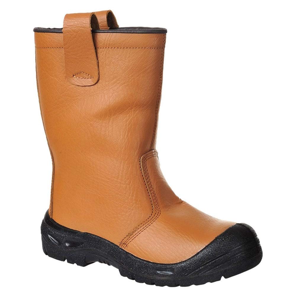Portwest Steelite Rigger, Sicherheitsstiefel mit Überkappe S3 CI, Grösse: 38, Farbe: Tan, FW29TAR38