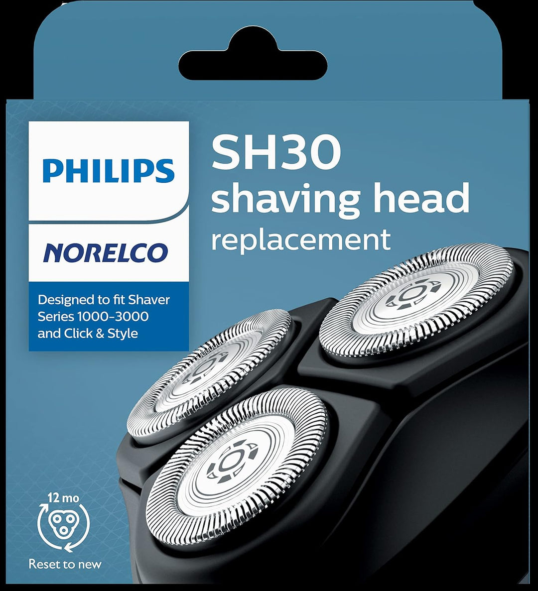 Philips Norelco Original SH30/52 Scherköpfe kompatibel mit Norelco Shaver Series 1000, 2000, 3000 un