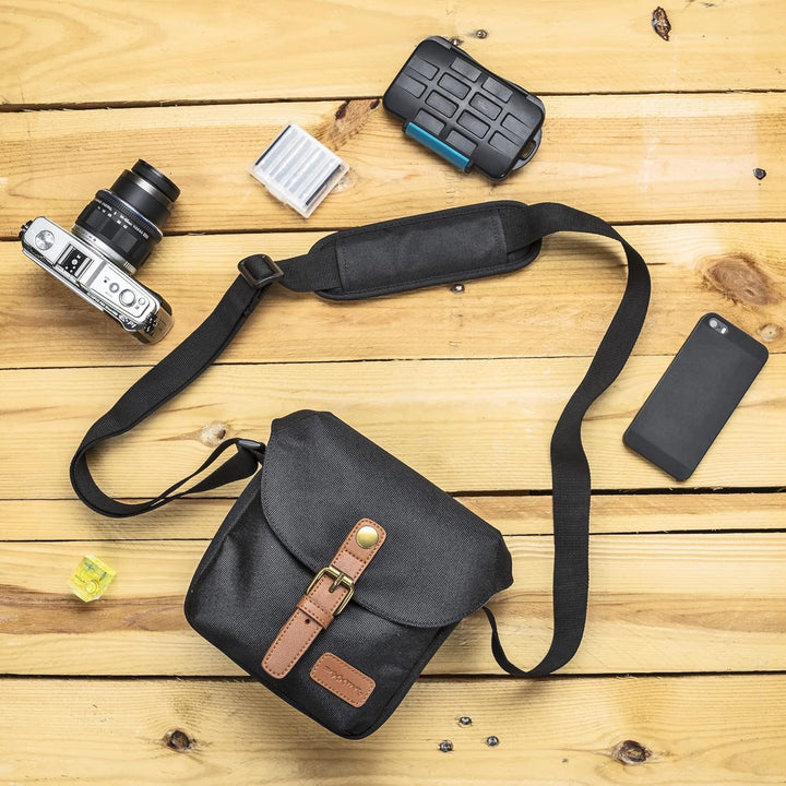 Baxxtar Louis Kameratasche kompatibel mit EOS RP R10 R50 R100 M50 4000D - Fujifilm X-S10 X-S20 X-T3