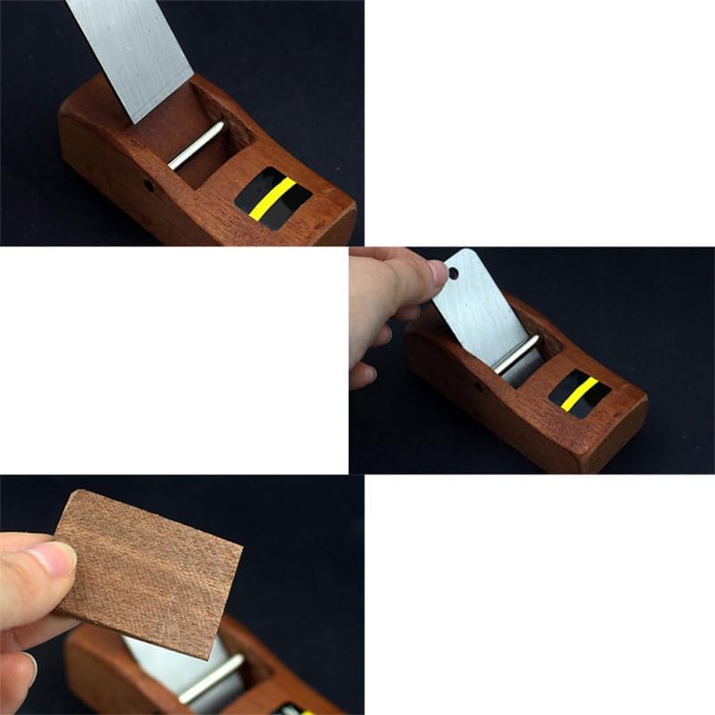 HOMSFOU Mini Handhobel Holz Hobel 11X11X11 Cm Präzises Werkzeug Für Feine Holzarbeiten Tischlerhandh