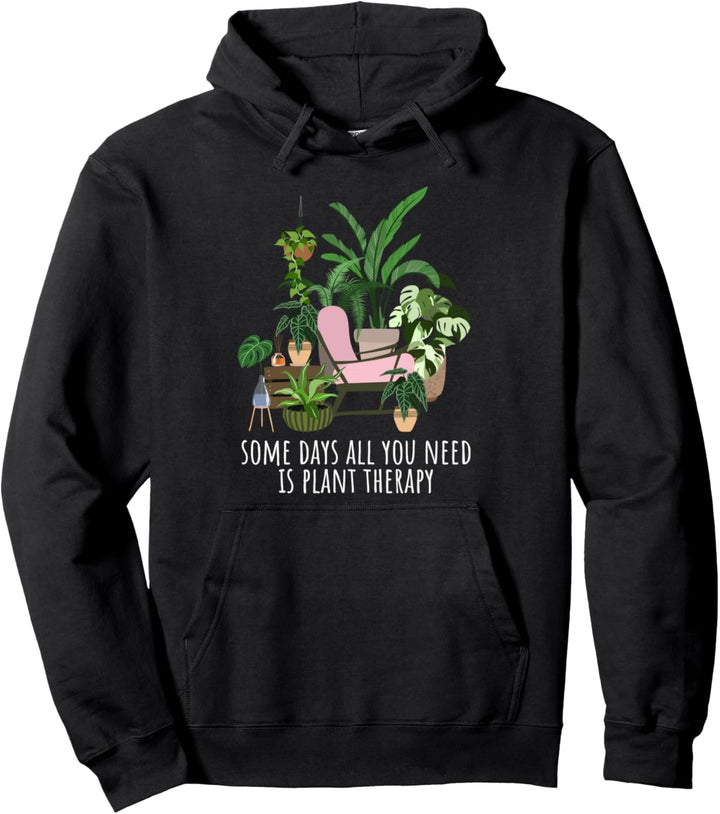 Pflanzentherapie Pflanze Mama Plant Lady Plant Lover Pullover Hoodie