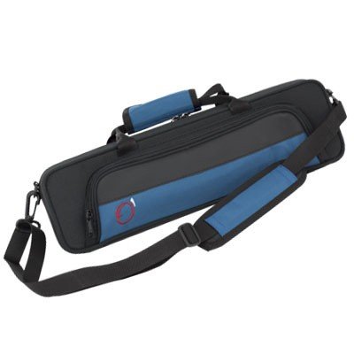 Ortola 6464 Schutzhülle für Querflöte, Schwarz/Blau Schwarz / Blau, Schwarz / Blau