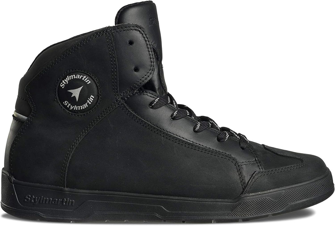 Stylmartin Matt WP Motorradschuhe 44 44 EU Schwarz, 44 EU Schwarz