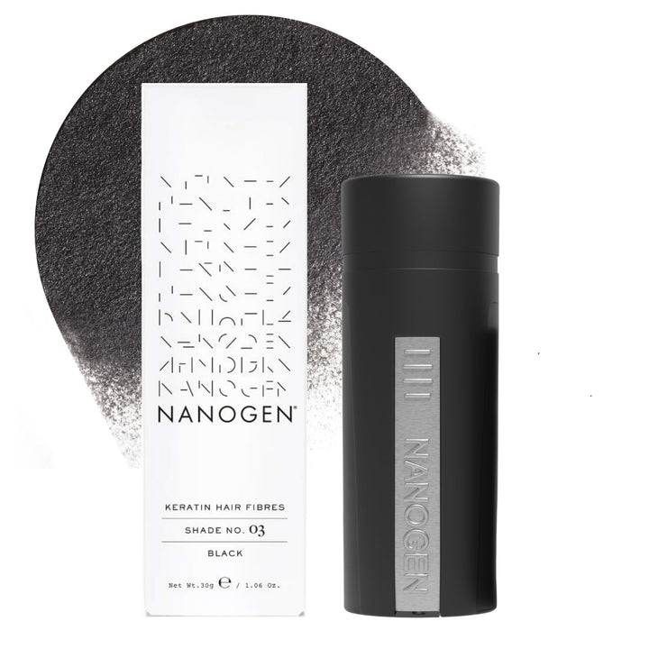 Nanogen Hair Thickening Fibres Black 30g schwarz 30g, schwarz 30g