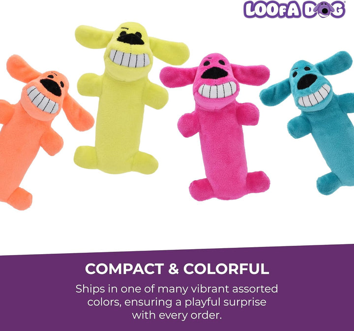 MULTIPET International Original Loofa Dog Mini-Hundespielzeug, 15,2 cm 6", 6"