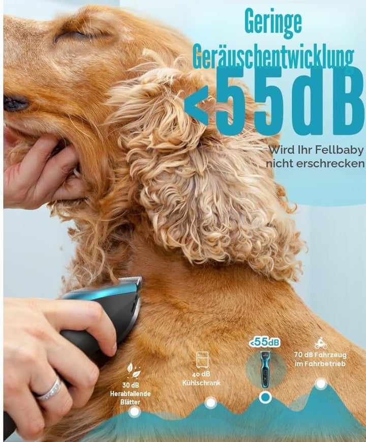 oneisall Professionelle Hunde-Schermaschine für dickes Haar, Hunde-Schermaschine für Cockapoo, robus