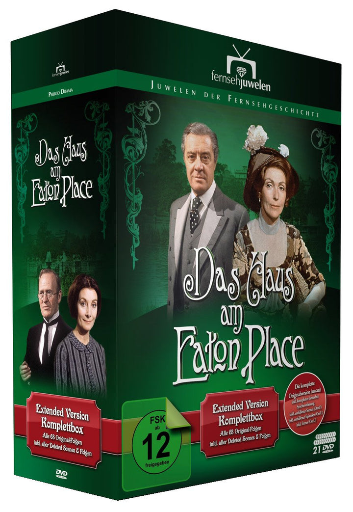 Das Haus am Eaton Place - Extended Version Komplettbox (Alle 68 Folgen) [21 DVDs], DVD
