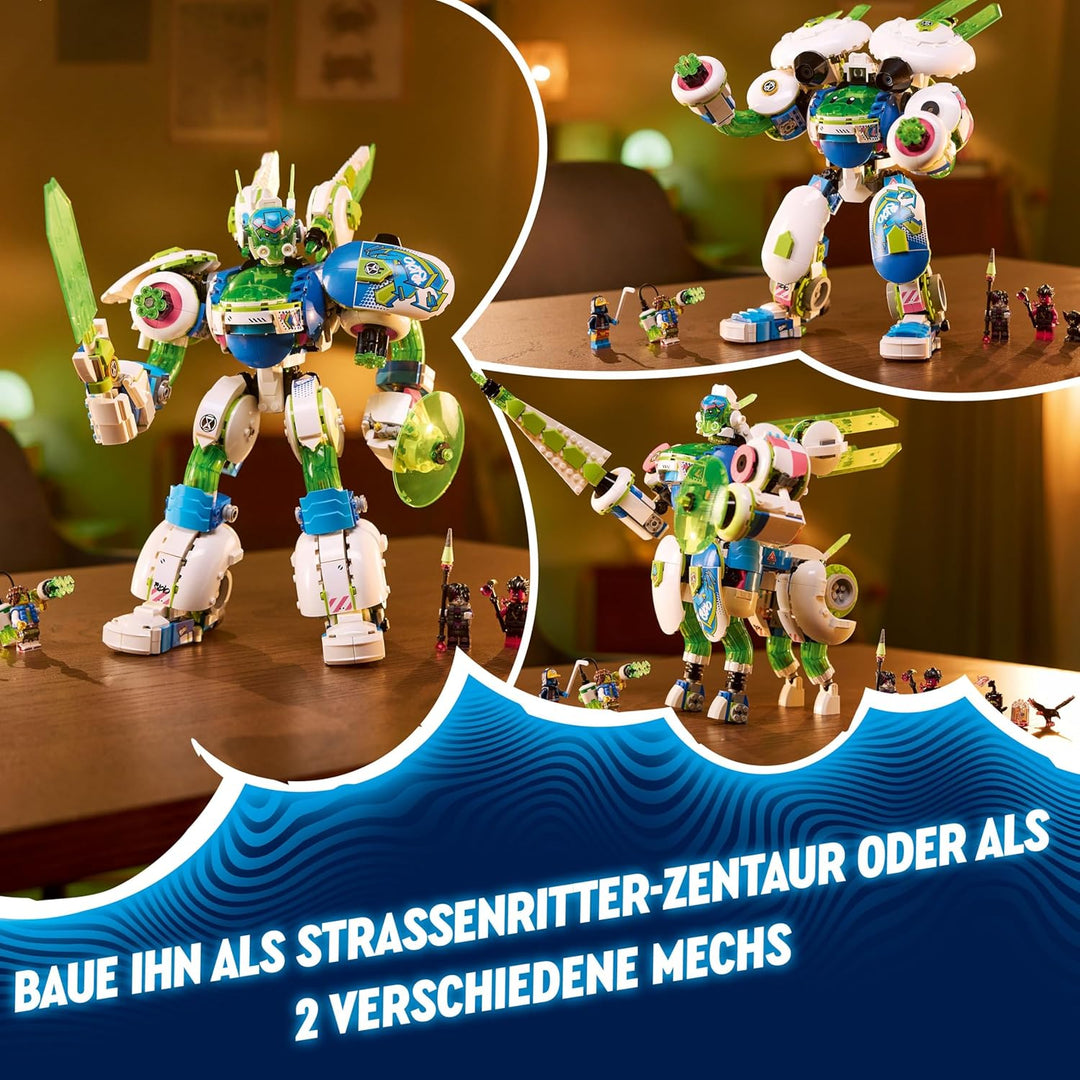 LEGO DREAMZzz 3in1 Mateo and Z-Blob The Knight Battle Mech Set, Space Shuttle Toy Rebuilds into 3 Di