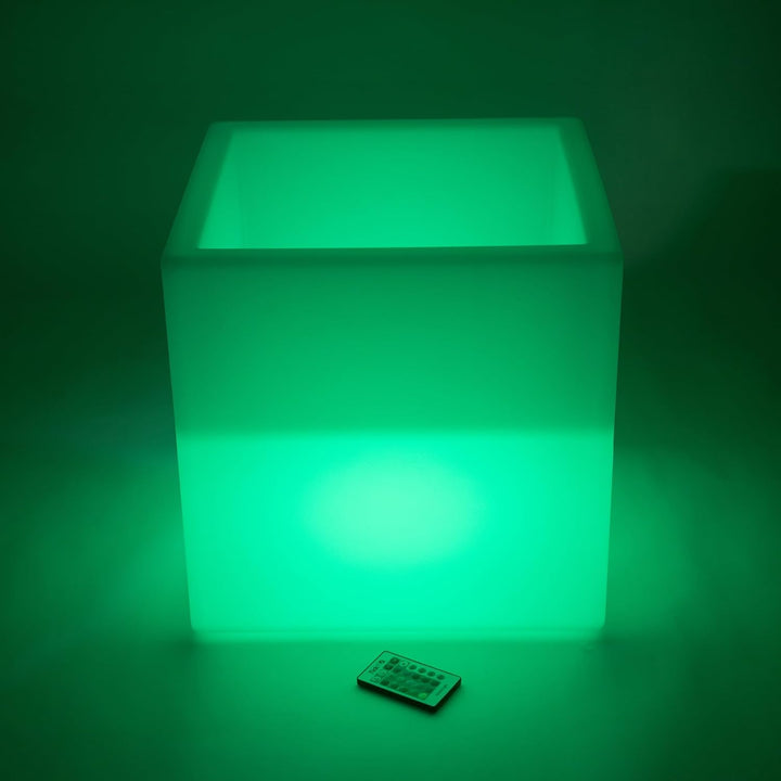 TickiT Sensorischer Stimmungs-Spielwürfel, LED Farbwechsel-Lichttisch, Spiel- und Entdeckerwürfel, A