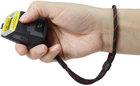 Posunitech Wearable 1D-Trigger-Barcode-Scanner Kabelloser Barcode-Scanner Bluetooth-kompatibler Klei