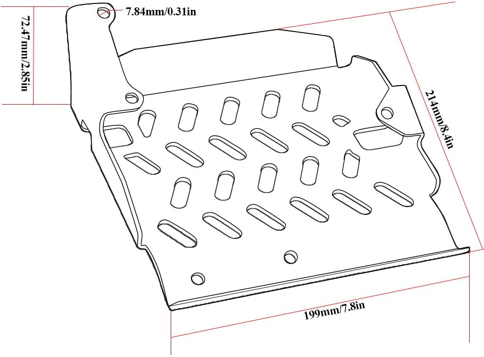 X ADV Motorrad Kufen Platte Motorabdeckung Schutz des Rahmens CNC Aluminium für X-ADV X ADV 750 2017