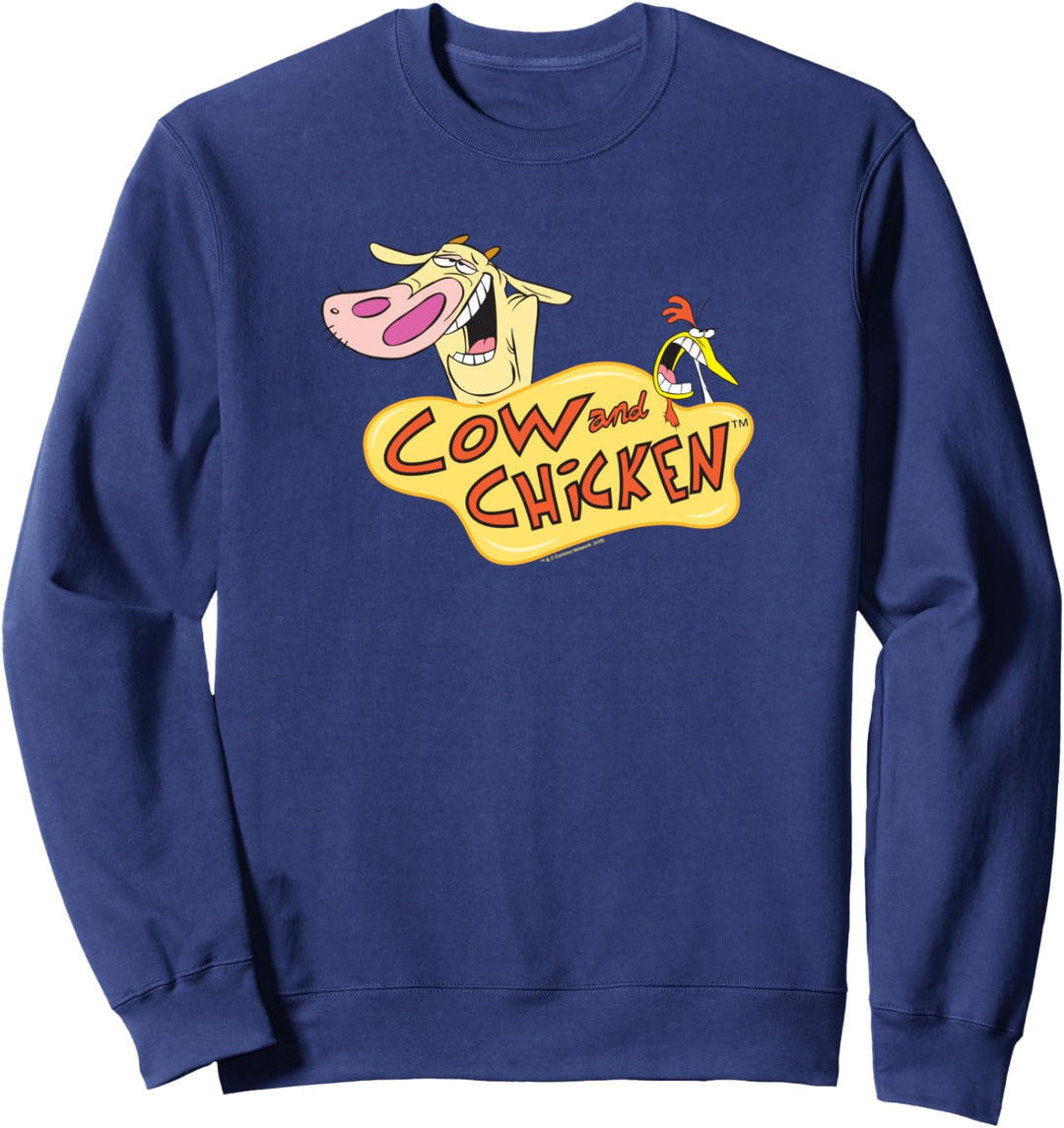 Cow and Chicken Logo Sweatshirt