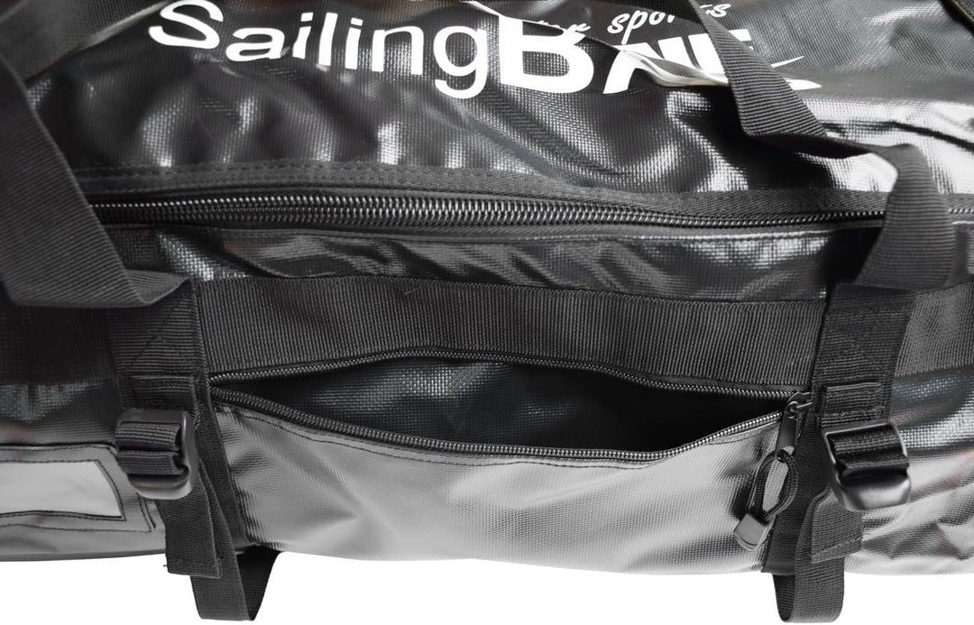 crazy4sailing Segeltasche schwarz 50 Liter, 50 Liter