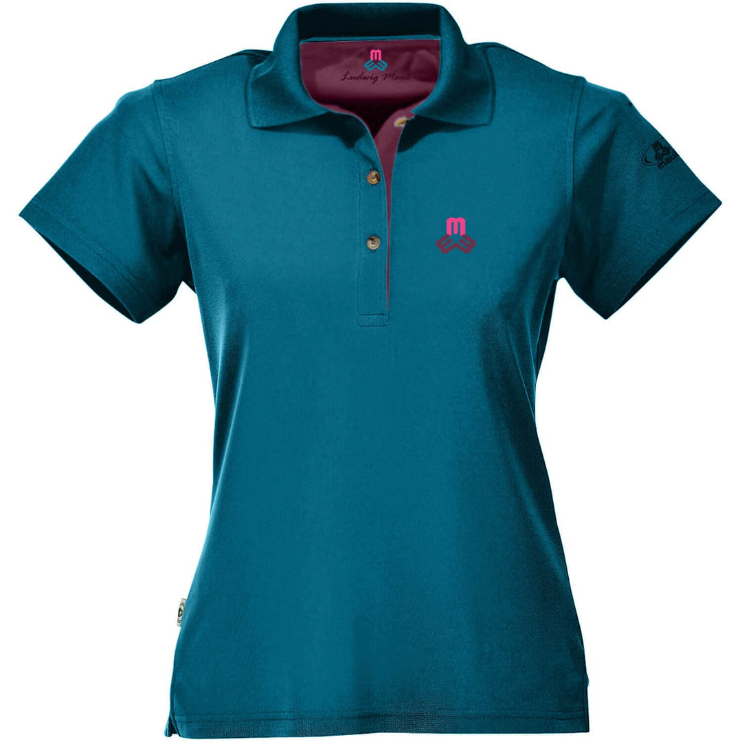 Maul Herren Aeschi Poloshirt M. Polygiene 36 Petrol, 36 Petrol