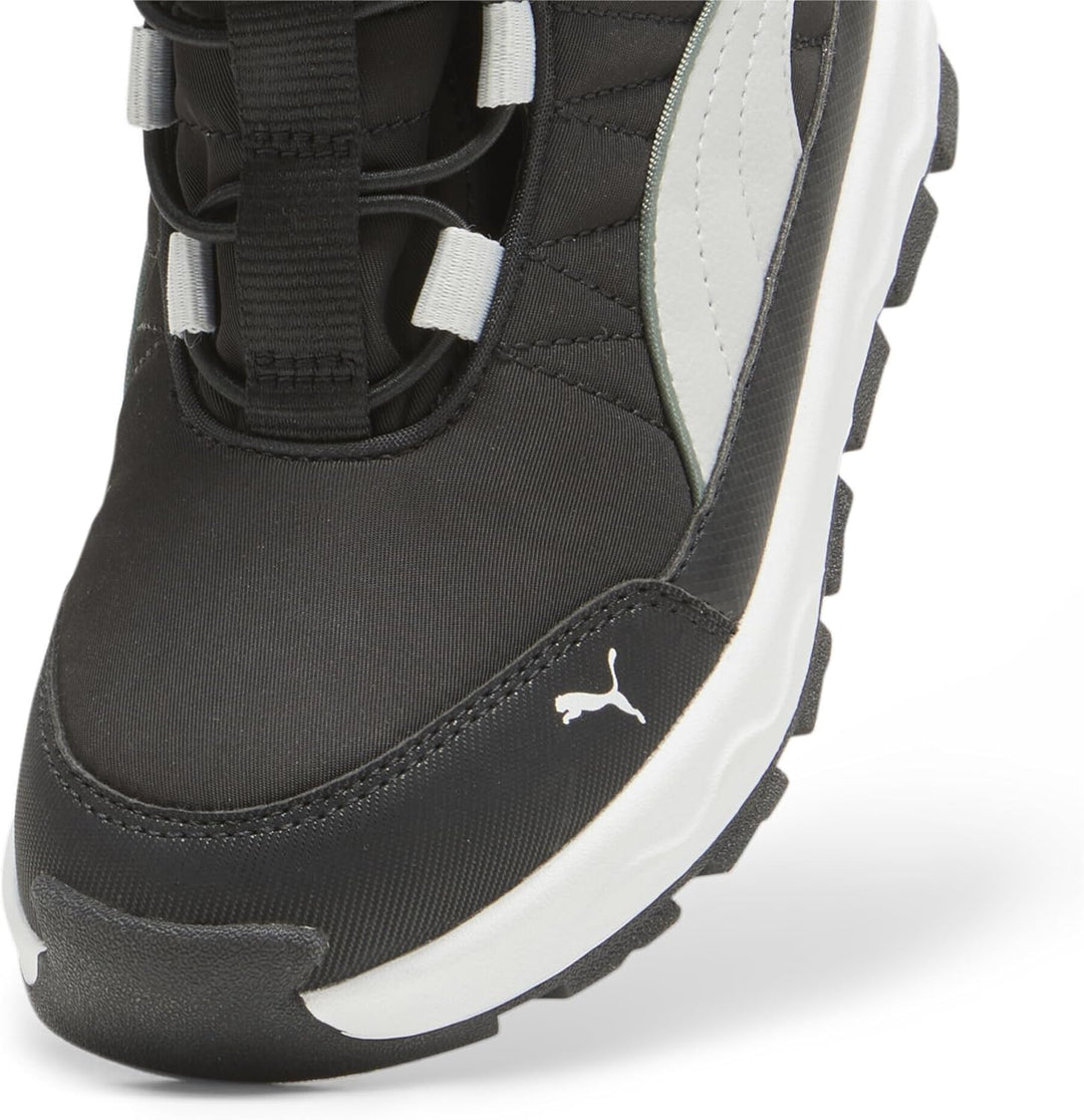 PUMA Unisex Kinder Evolve Puretex Ac+ps High Boot 35 EU Puma Black Ash Gray Puma White, 35 EU Puma B