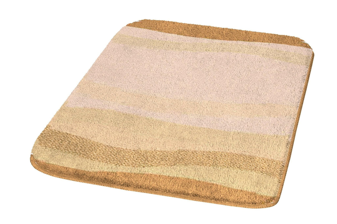 Kleine Wolke Miami Badteppich Polyacryl beige, beige, 60 x 90 cm 5510215556 60 x 90 cm (Rechteckig),
