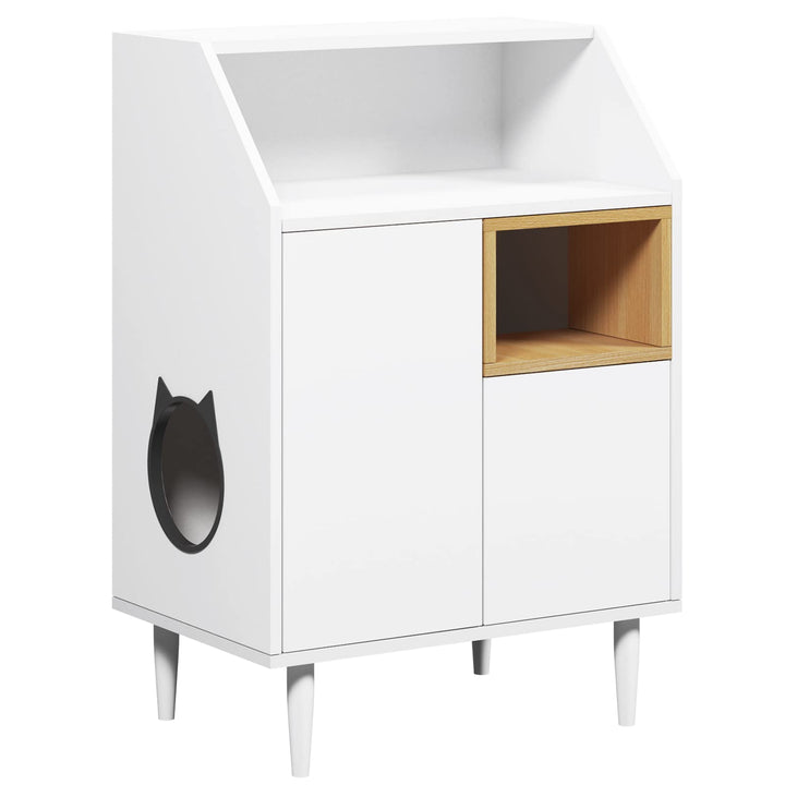 SogesHome Konsolentisch Konsolenschrank Beistellschrank Sideboards Kommode als Katzenhaus Katzenhöhl