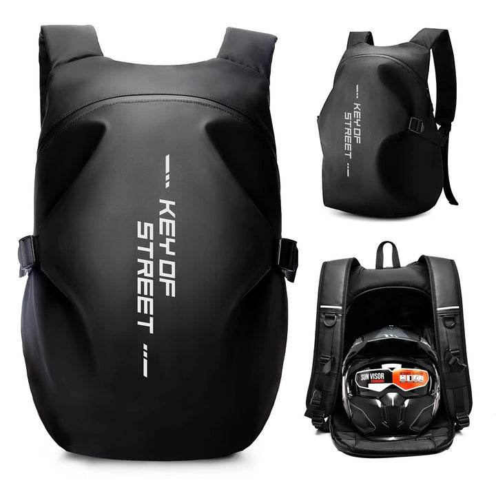 Motorradrucksäcke für Herren, wasserdichter Helmrucksack, Motorradzubehör, Laptoptaschen, Reiserucks