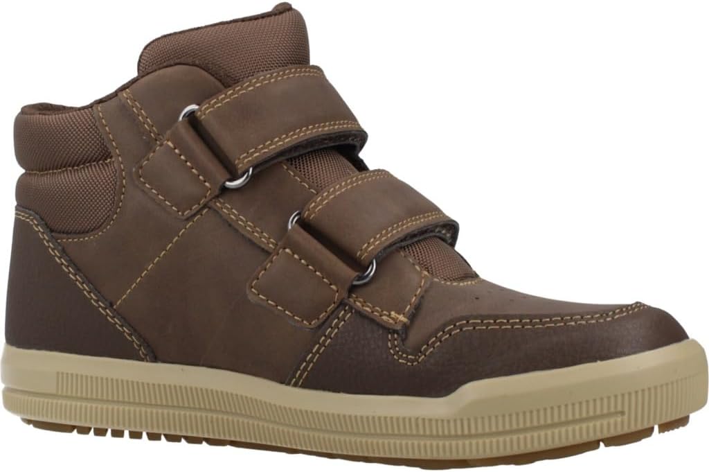 Geox Jungen J Arzach Boy B Sneaker 26 EU Braun, 26 EU Braun
