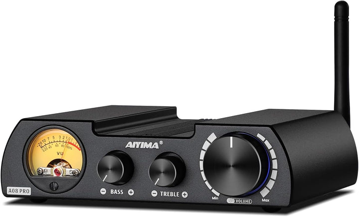 AIYIMA A08Pro Bluetooth 5.1 TPA3255 Mini-Leistungsverstärker 2.0/2.1-Kanal 300 W x 2 (4 Ohm) HiFi-St