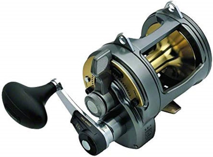 Shimano Tyronos Konventionelle Spule (2 Geschwindigkeiten) Einheitsgrösse, Einheitsgrösse