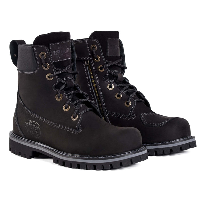 BROGER Alaska II Motorradstiefel Unisex | Rindsleder | SAS-TEC Knöchelprotektoren | Verstärkte Ferse