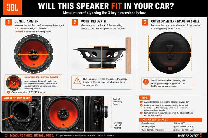 JBL Stage1 GEN2 962M 3-Wege Lautsprecher Auto Oval 152x229mm (6x9 Zoll): von Harman Kardon Car HiFi