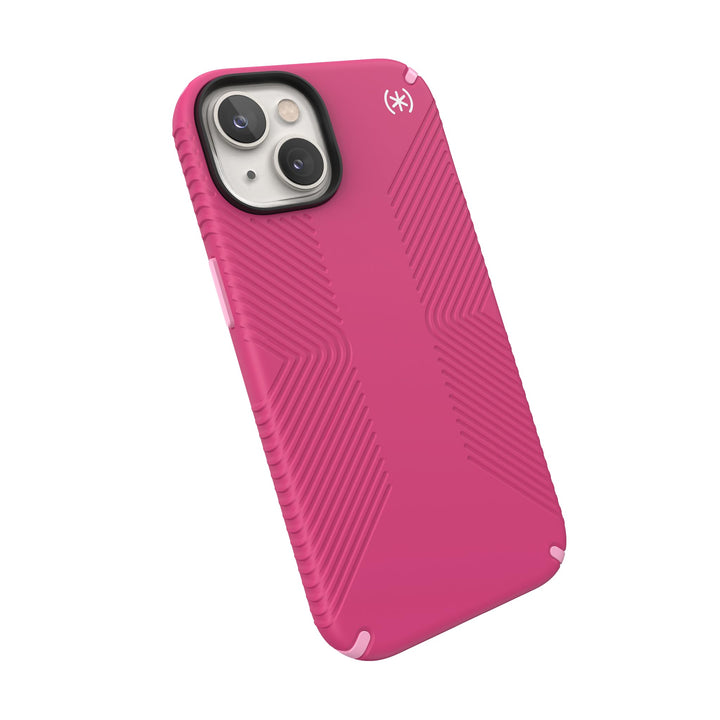 Speck Presidio Grip 2 Case für Apple iPhone 14 / iPhone 13 Digital pink Digital Pink/Blossom Pink/We