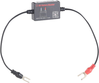 Lescars Batterietester: Kfz-Batterie-Wächter mit Bluetooth und App, für 12-Volt-Batterien (Batteriew