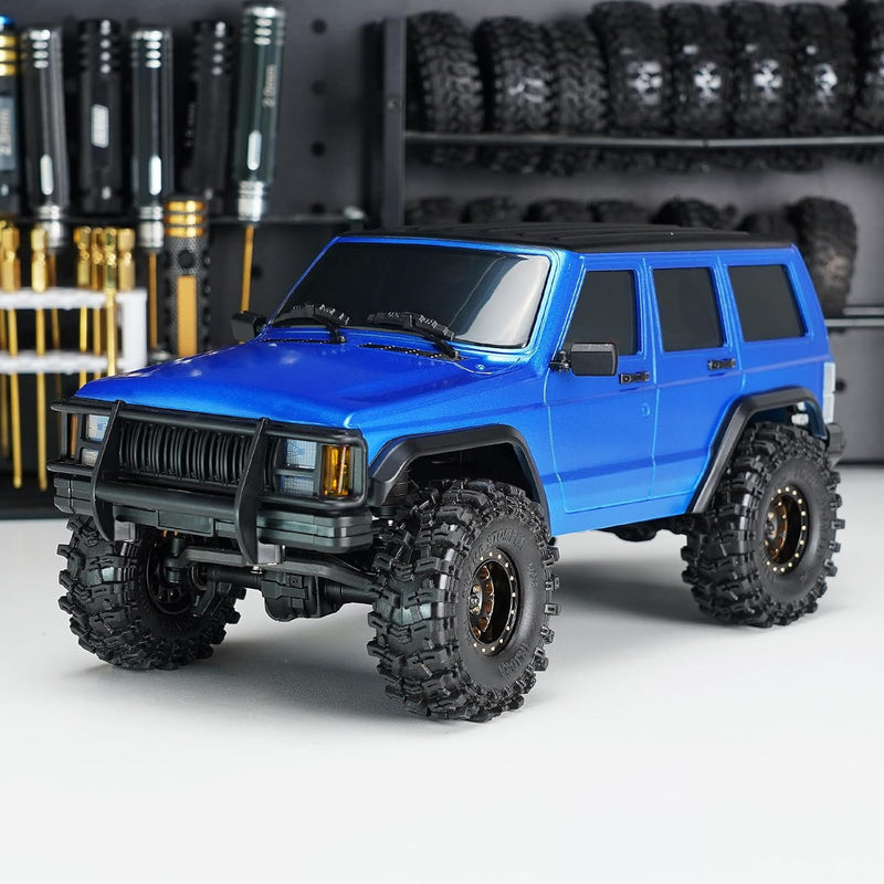 INJORA 6,10 Zoll Radstand ABS Hardtop Cherokee Karosserie für 1/18 RC Crawler TRX4M Bronco Defender