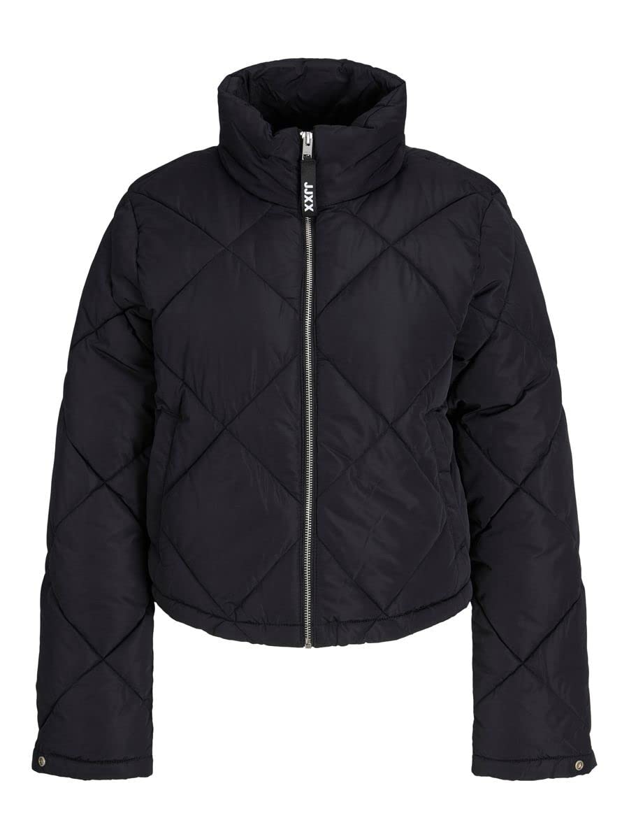 JACK & JONES Female Steppjacke JXPOWER Steppjacke, Schwarz
