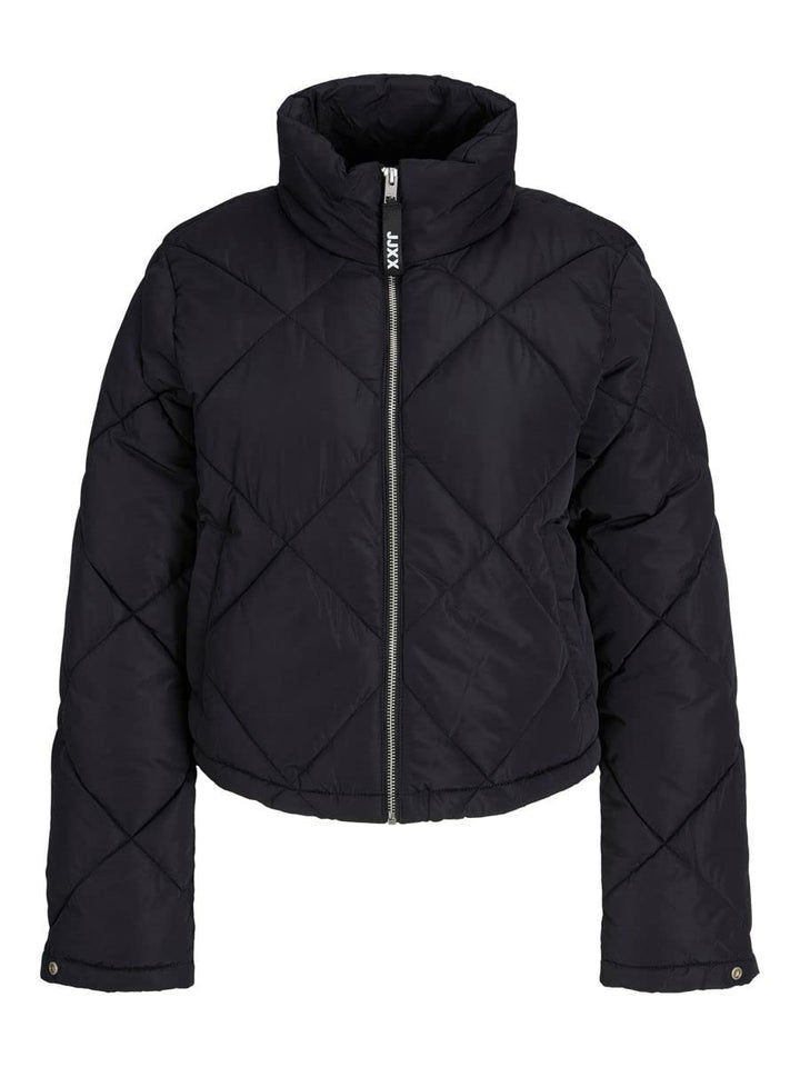 JACK & JONES Female Steppjacke JXPOWER Steppjacke, Schwarz