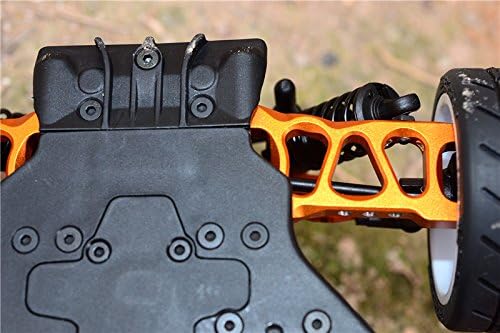 GPM HPI Sport 3 Flux Tuning Teile Aluminium Rear Suspension Arm - 1Pr Set Orange