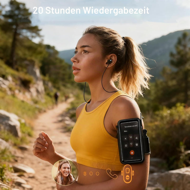 Bluetooth Kopfhörer, Kopfhörer Kabellos Bluetooth 5.0 Sport In Ear Kopfhörer mit Mikrofon, 20 std Sp