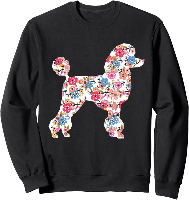 Hundebesitzer Geschenk Vintage Pudel Sweatshirt
