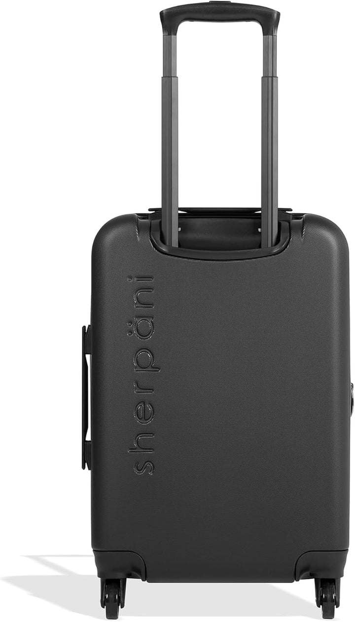 Sherpani Meridian, erweiterbares Hartschalen-Handgepäck, leicht, rollbar, Hartschalen-Reisegepäck fü