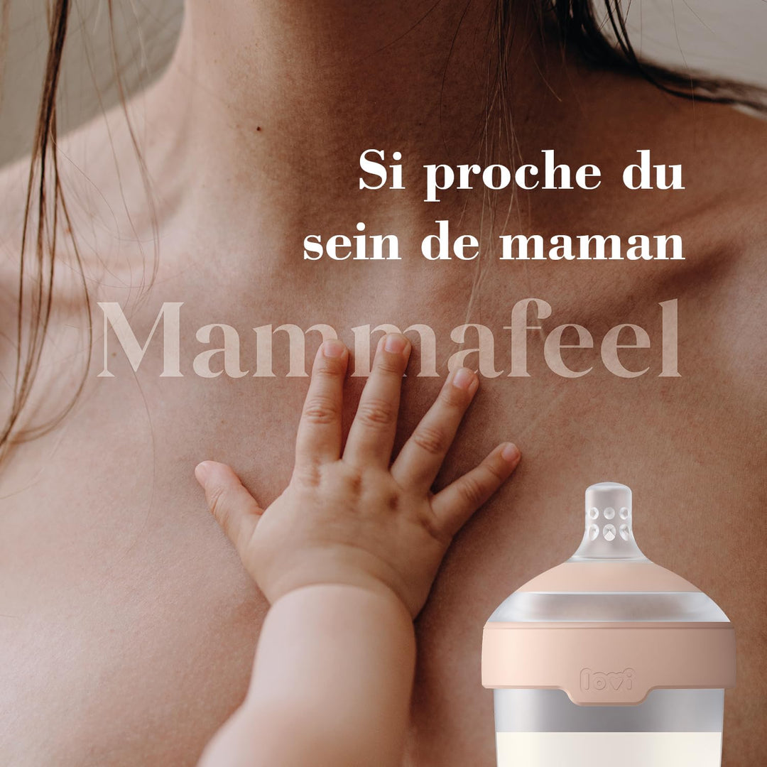 Set zur Geburt – Flaschen 150 ml & 250 ml – Anti-Kolik – kompatibel zum Stillen – Baby-Set & Geschen