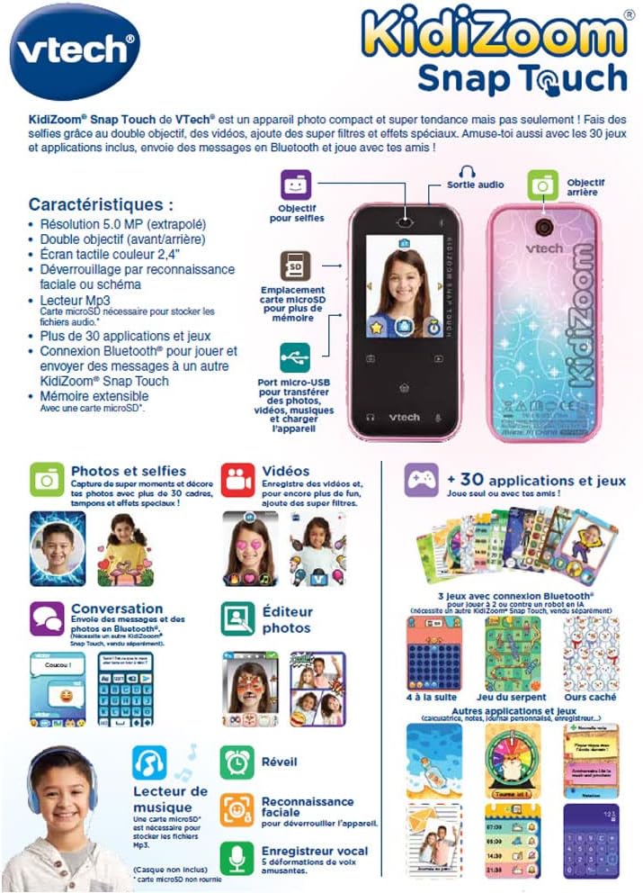 Vtech 549255 smartpnone Kinder,
