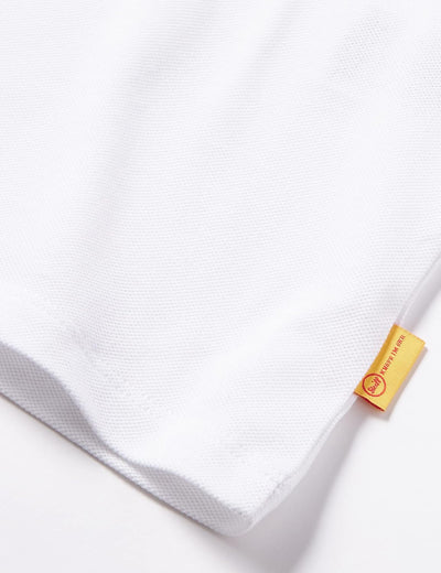 Steiff Mädchen Poloshirt Kurzarm Polohemd 80 Bright White, 80 Bright White